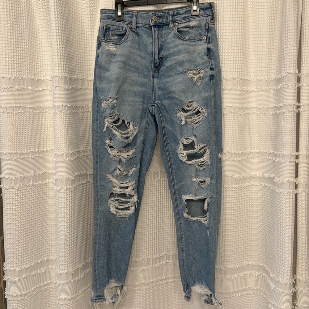 American Eagle jeans with holes